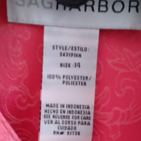 Vintage Sag Harbor Blouse or Blazer - Picture 4 of 5